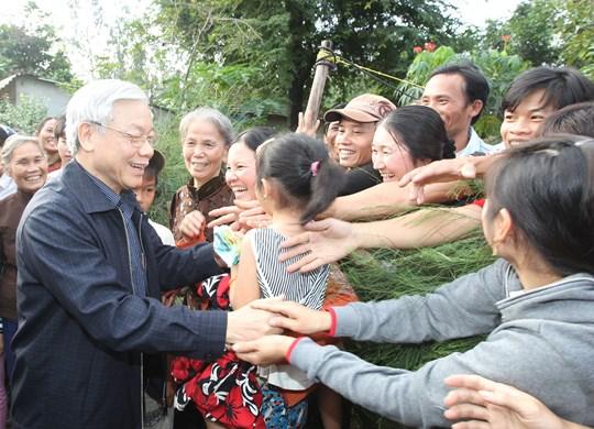 “DÂN LÀ GỐC” – MỘT TƯ TƯỞNG XUYÊN SUỐT TRONG CUỘC ĐỜI ĐỒNG CHÍ TỔNG BÍ THƯ NGUYỄN PHÚ TRỌNG
