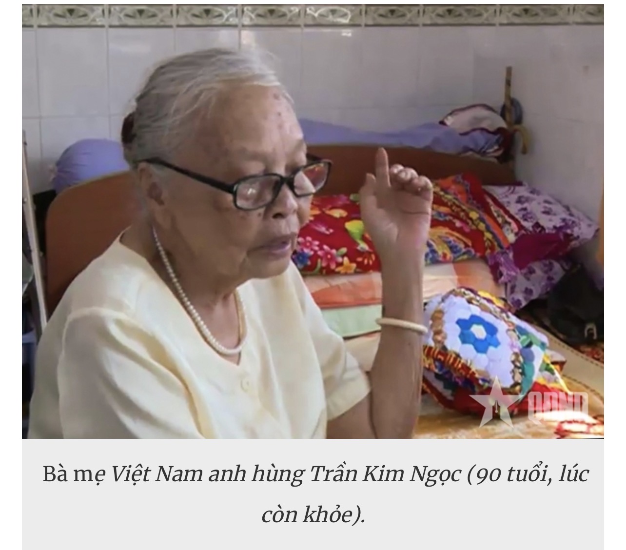 Bà mẹ Việt Nam anh hùng Trần Kim Ngọc: “Gan vàng dạ sắt” qua hai thời kỳ kháng chiến
