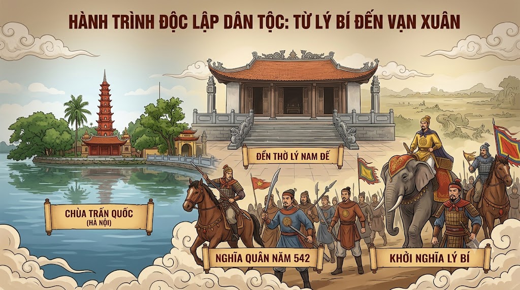 LÝ NAM ĐẾ VÀ NƯỚC VẠN XUÂN: ƯỚC VỌNG VỀ MỘT NỀN ĐỘC LẬP BỀN LÂU