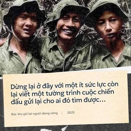 “THƯ PHẢI VỀ TỚI TAY NHỮNG NGƯỜI ĐANG SỐNG” – LỜI NHẮN CỦA BA NGƯỜI LÍNH Ở LẠI GIỮA RỪNG SÂU