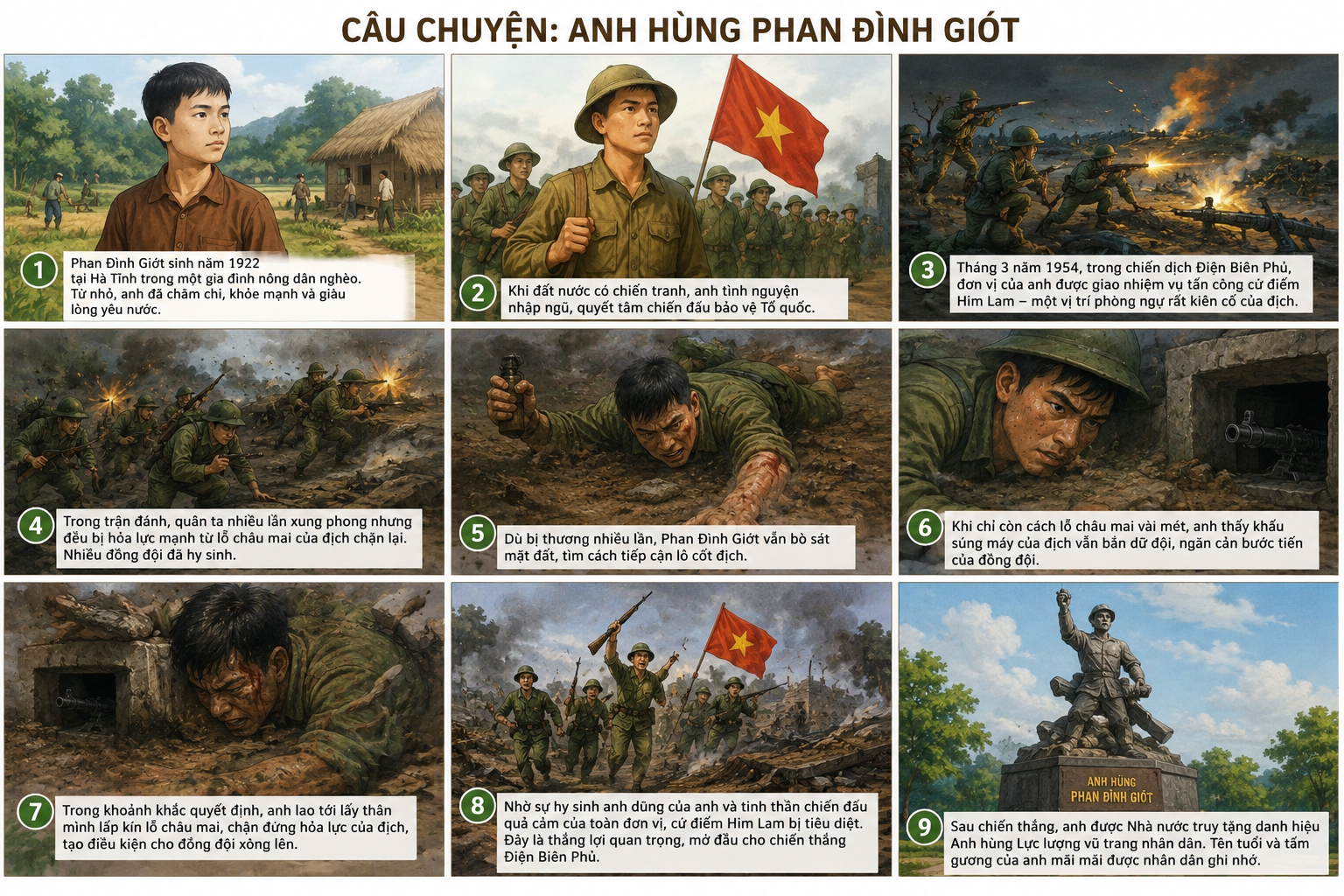 Lấy thân mình lấp lỗ châu mai