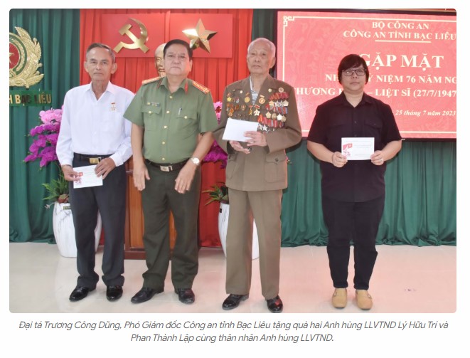 PHAN THÀNH LẬP – NGƯỜI CHIẾN SĨ CÔNG AN KIÊN TRUNG NƠI MIỀN TÂY NAM BỘ