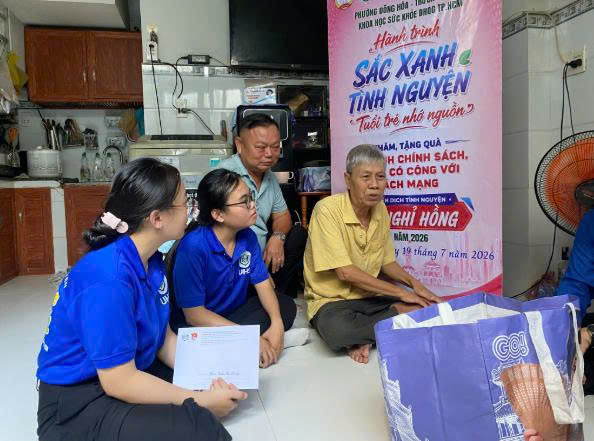 [TUỔI TRẺ KHOA HỌC SỨC KHỎE] [Hành trình trở về - niềm hạnh phúc lớn nhất của người lính]