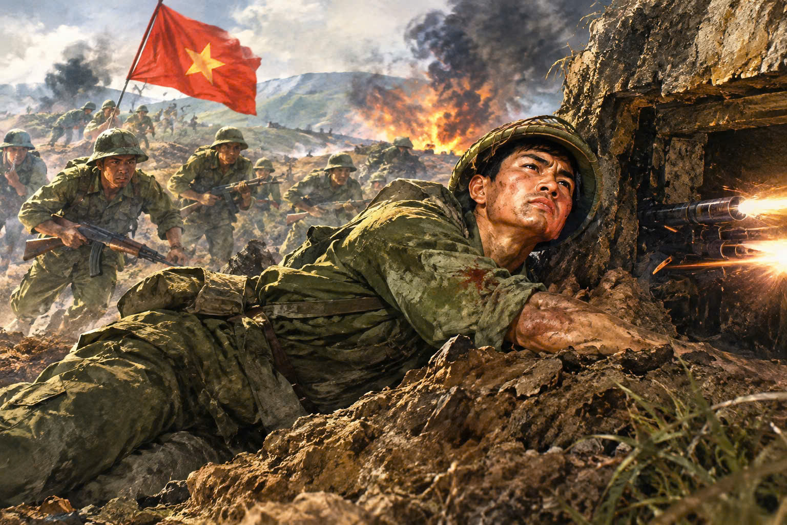 PHAN ĐÌNH GIÓT – NGƯỜI LẤY THÂN MÌNH LẤP LỖ CHÂU MAI