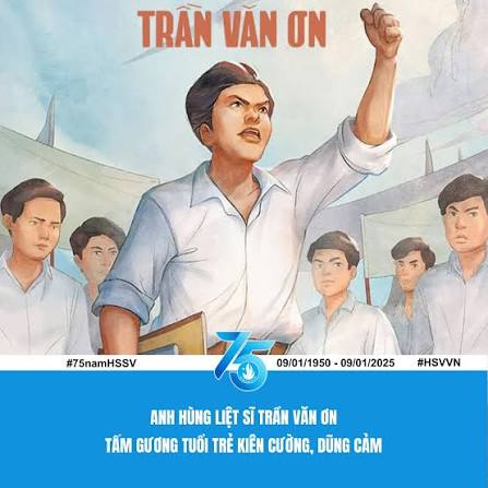 Anh hùng Trần Văn Ơn – Biểu tượng bất diệt của tinh thần yêu nước và khát vọng tự do của tuổi trẻ Việt Nam