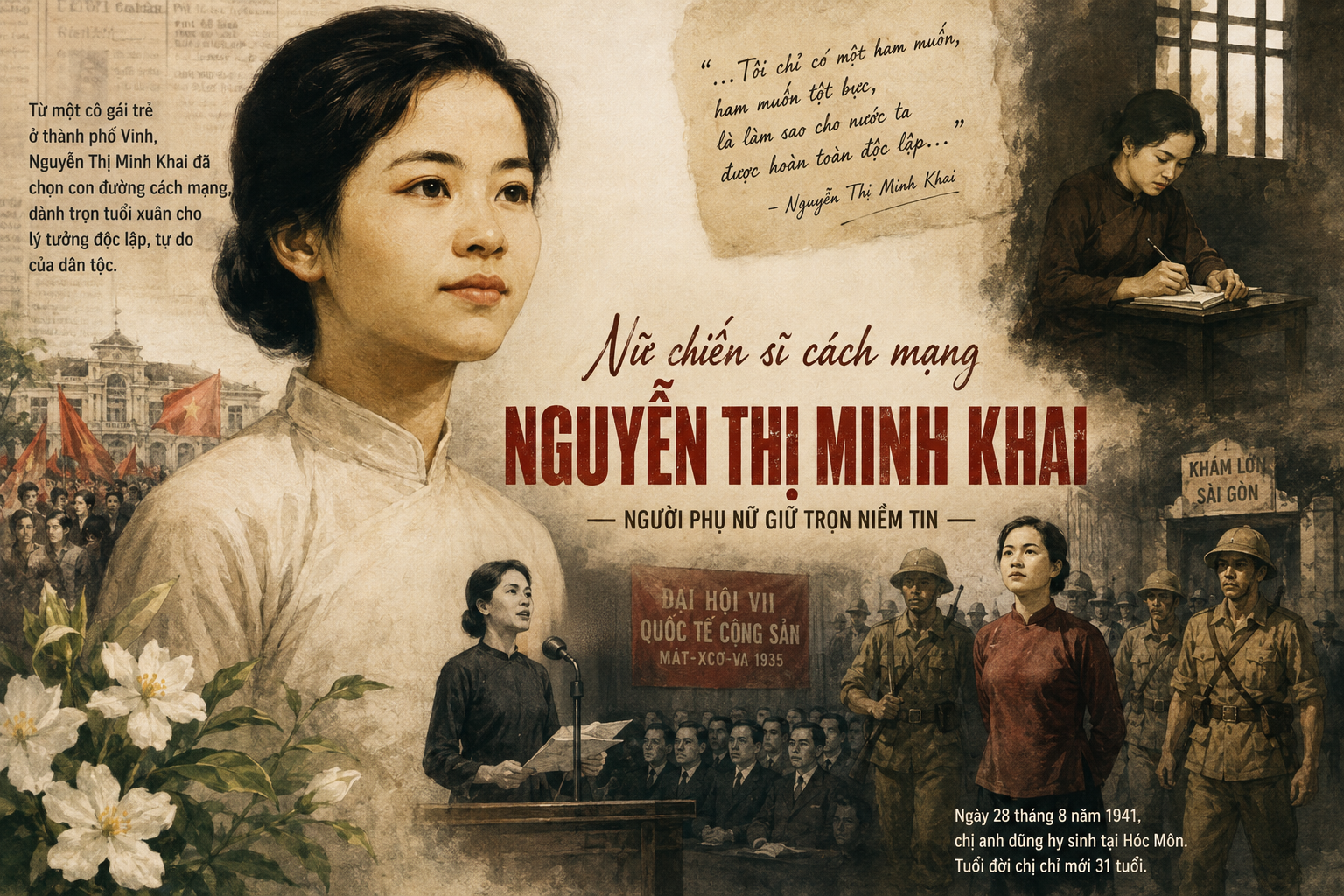 Nguyễn Thị Minh Khai – Người Phụ Nữ Giữ Trọn Niềm Tin