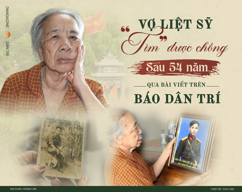 VỢ LIỆT SỸ “ TÌM” ĐƯỢC CHỒNG SAU 54 NĂM QUA BÁO