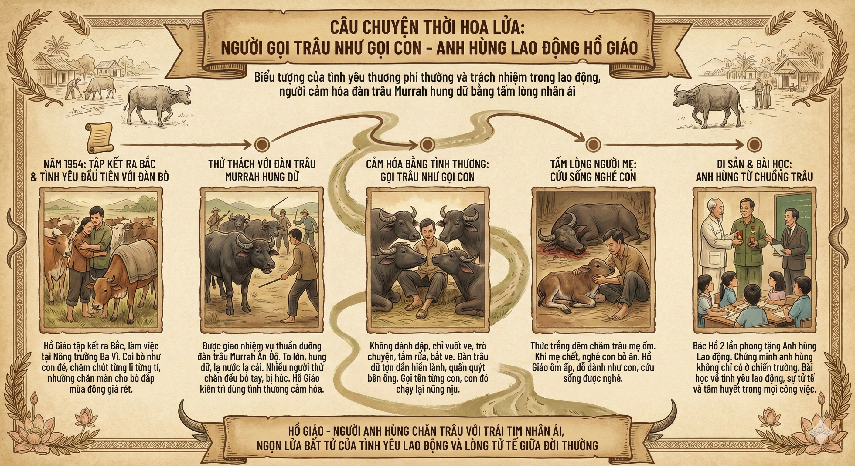 CÂU CHUYỆN THỜI HOA LỬA - Anh hùng Lao động Hồ Giáo