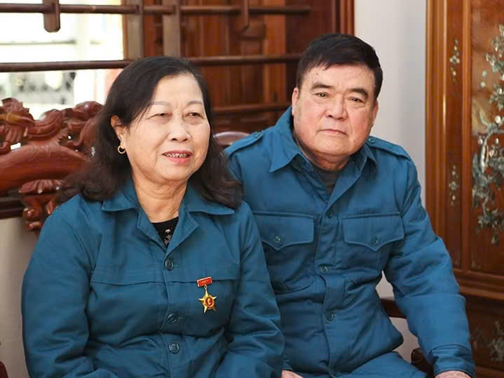 Chuyện tình đẹp của vợ chồng cựu chiến binh