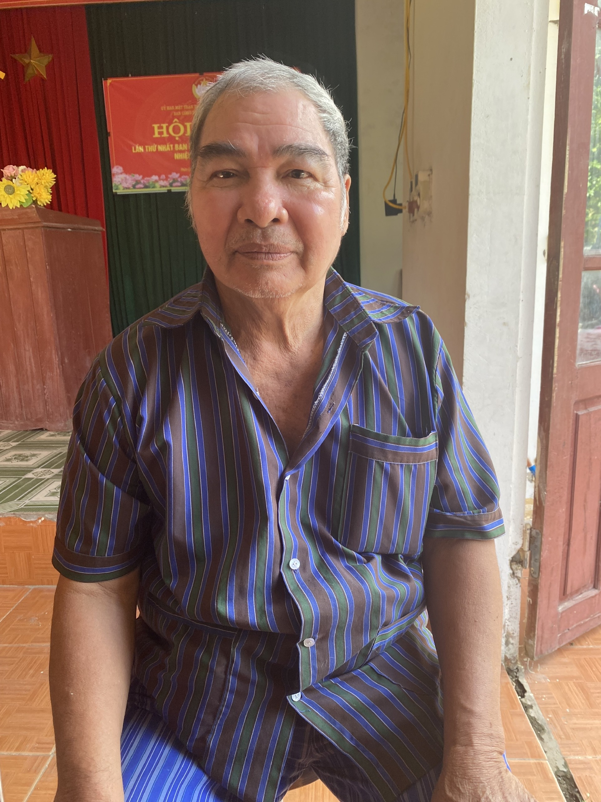 Cựu chiến binh Bùi Văn THiều  trong Chiến dịch biên hòa 1972