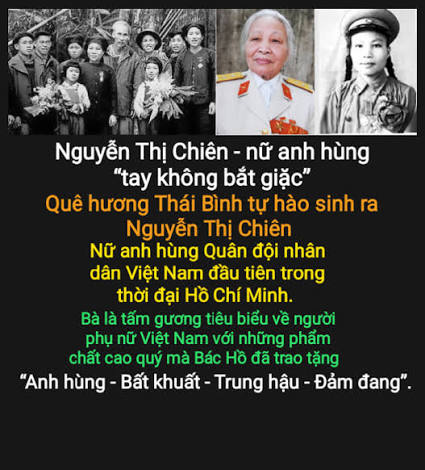 Anh hùng Nguyễn Thị Chiên – Nữ du kích kiên cường của quê hương Thái Bình