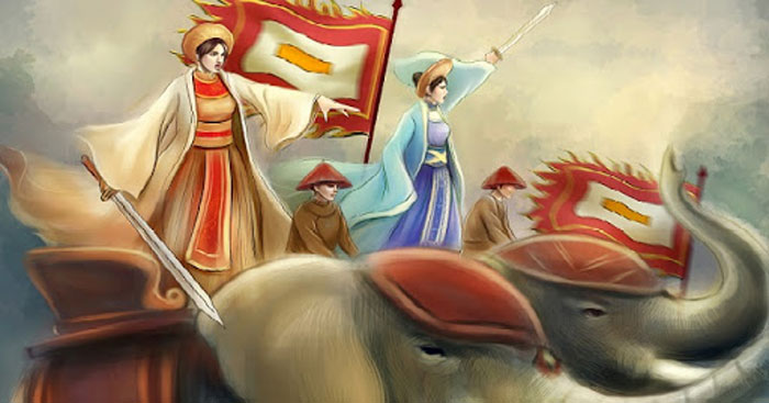 Lịch sử nhân vật Hai Bà Trưng