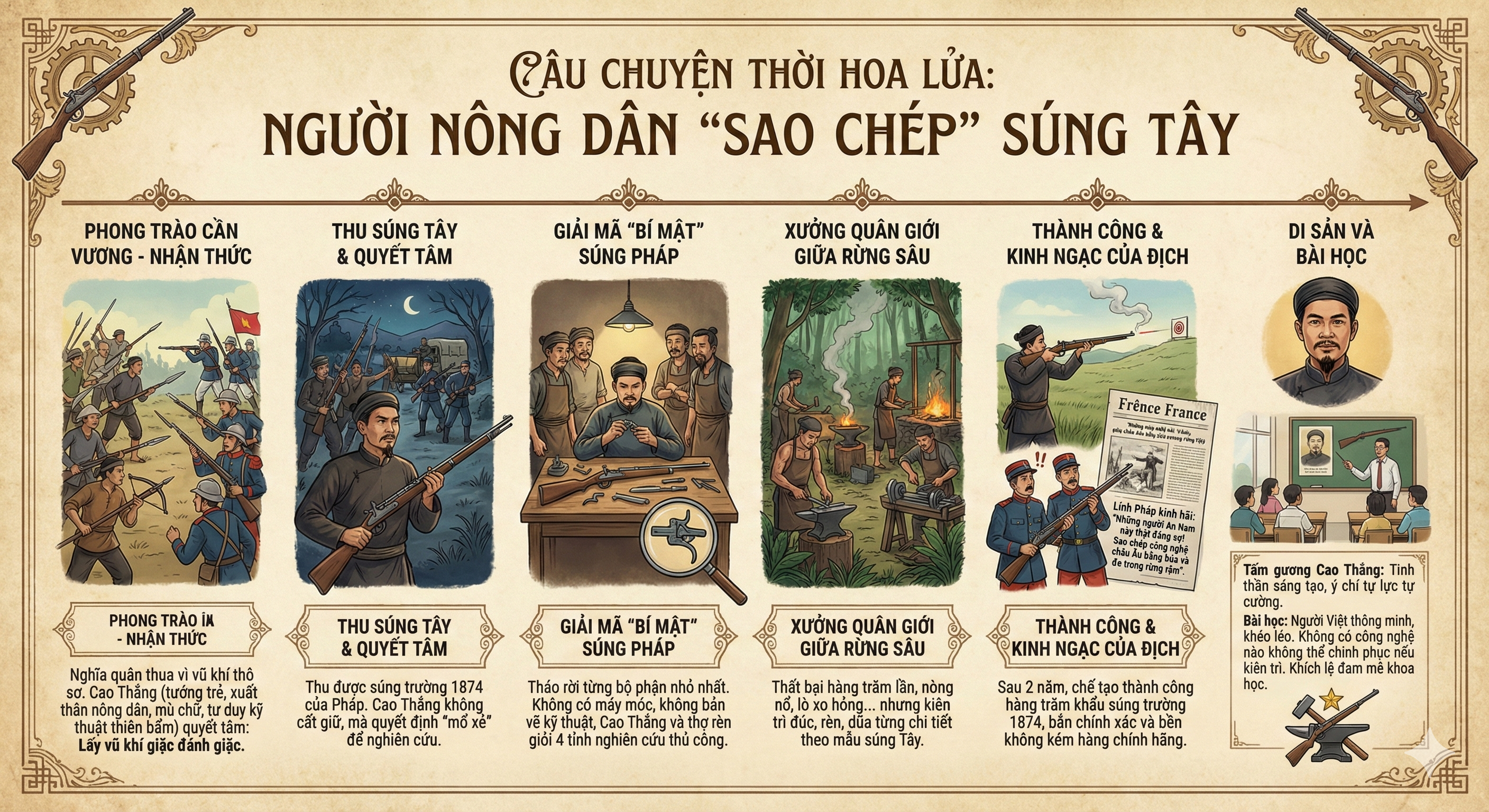 NGƯỜI NÔNG DÂN "SAO CHÉP" SÚNG TÂY