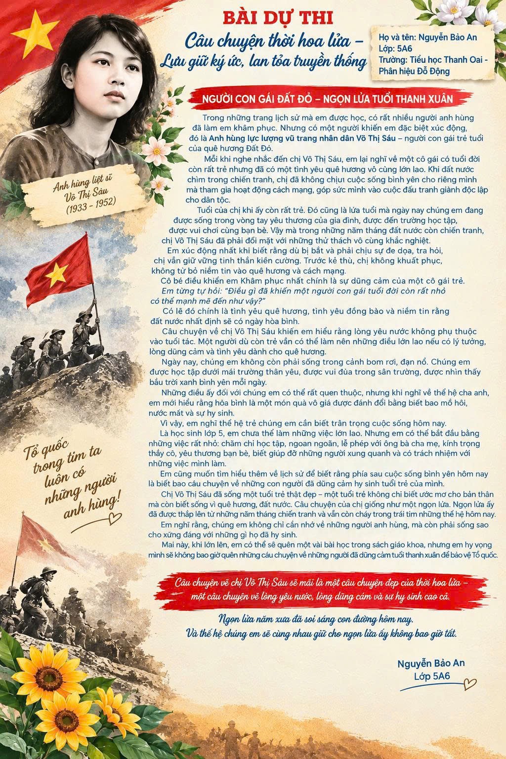 Người con gái đất đỏ-Ngọn lửa tuổi thanh xuân