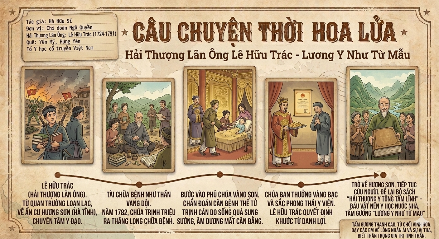 Đại danh y Hải Thượng Lãn Ông.