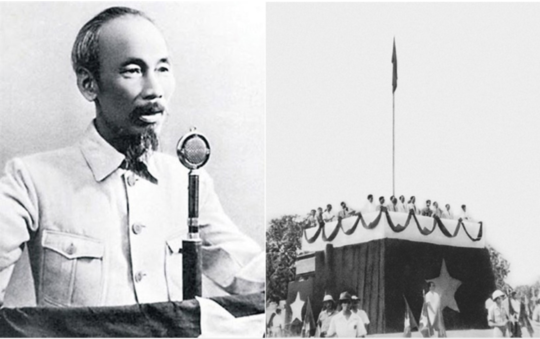 Bác Hồ đọc Tuyên ngôn Độc lập ngày 2/9/1945