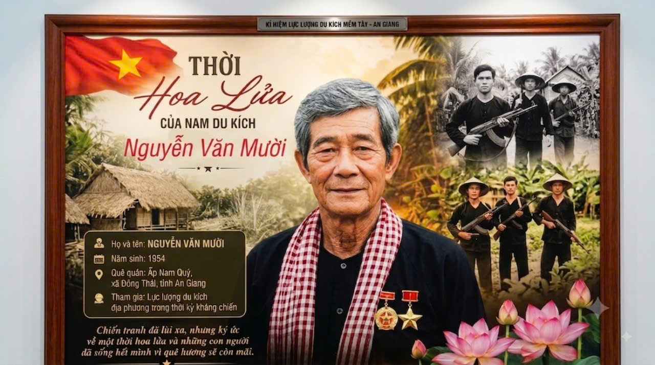 NGƯỜI LÍNH DU KÍCH TUỔI 23