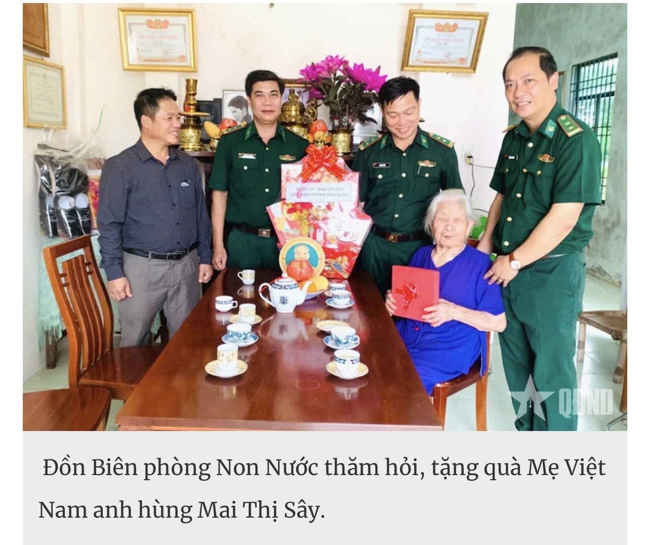 Cuộc đời của Mẹ Việt Nam anh hùng Mai Thị Sây