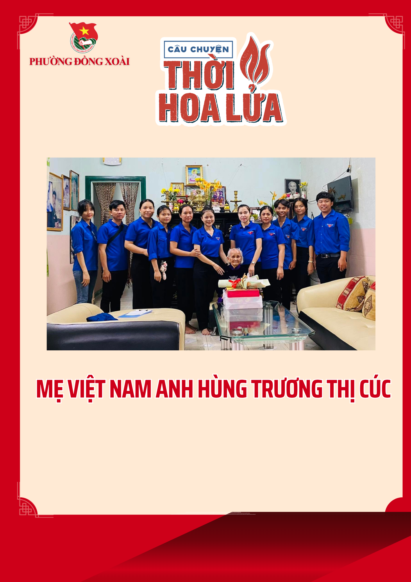 MẸ VIỆT NAM ANH HÙNG TRƯƠNG THỊ CÚC – TƯỢNG ĐÀI BẤT TỬ CỦA TÌNH MẪU TỬ VÀ LÒNG YÊU NƯỚC NỒNG NÀN