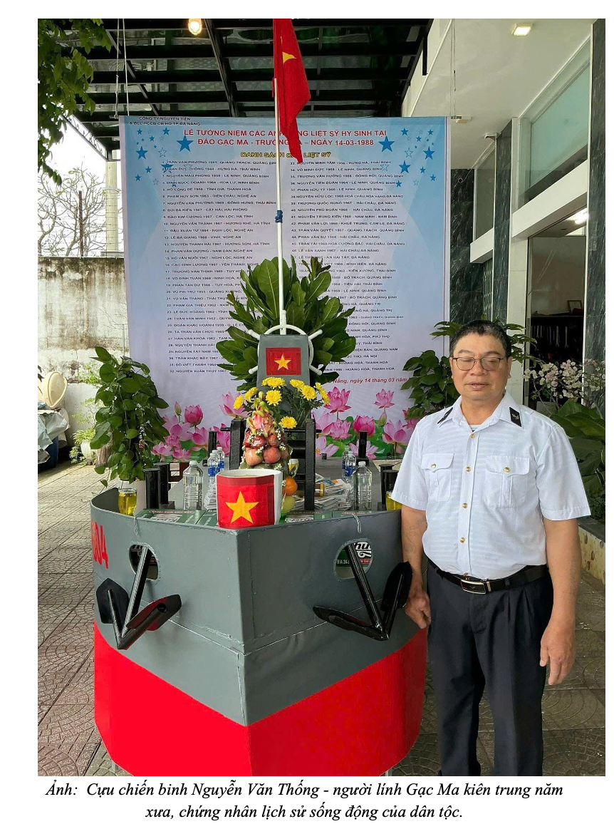 NHỮNG VẾT SẸO KHÔNG BAO GIỜ LÀNH -  Ký ức Gạc Ma và hơn 1.200 ngày kiên cường của cựu binh Nguyễn Văn Thống