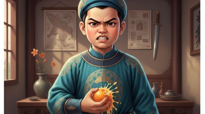 Trần Quốc Toản và lá cờ thêu sáu chữ vàng