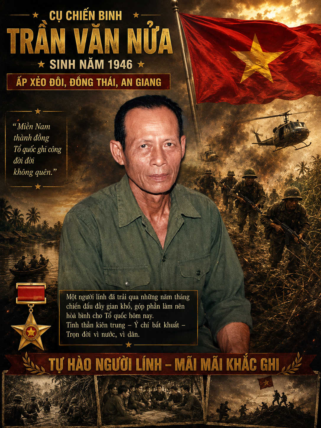 Thời Hoa Lửa Của Đồng Chí “ Trần Văn Nữa”