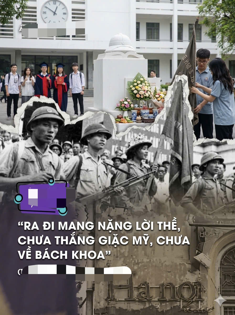 Chưa đánh thắng giặc Mỹ chưa về trường