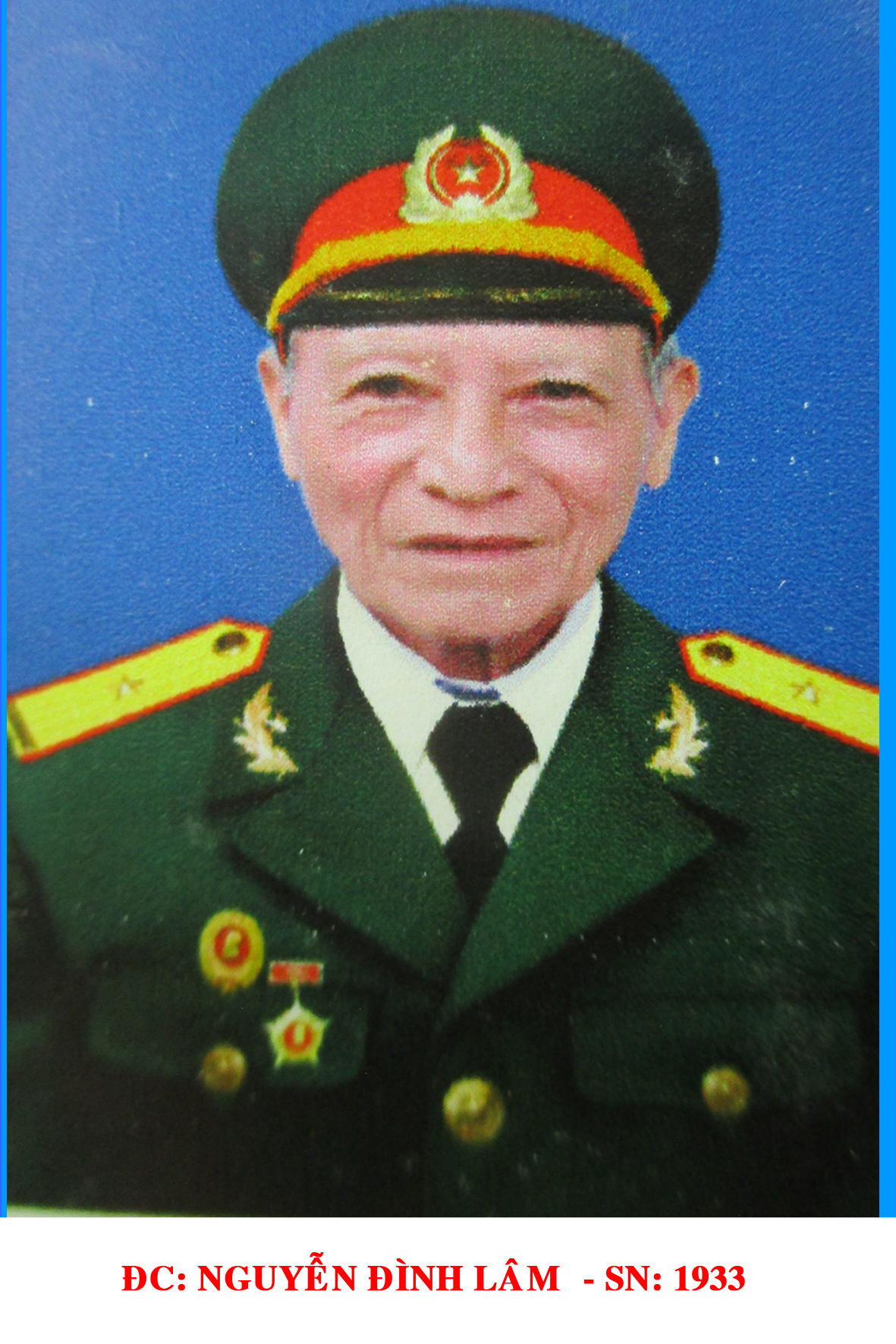 Đồng chí Nguyễn Đình Lâm - chiến sĩ tham gia kháng chiến chống Mỹ bảo vệ Tổ quốc