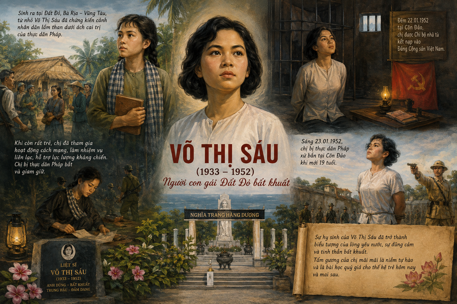 Võ Thị Sáu – Người con gái Đất Đỏ bất khuất