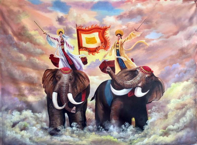 Hai Bà Trưng - Khúc tráng ca bất khuất của những người phụ nữ đầu tiên dựng cờ khởi nghĩa