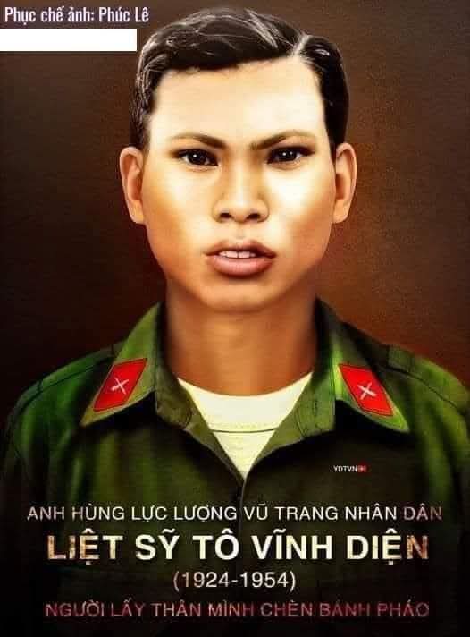 Tô Vĩnh Diện- Lấy thân mình cứu pháo