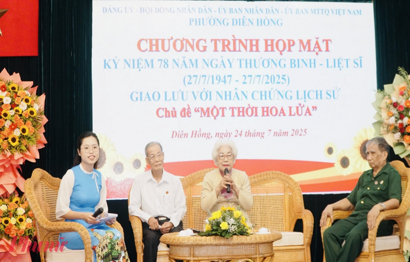 Nữ cựu tù chính trị - Bà Bùi Thị Xuân