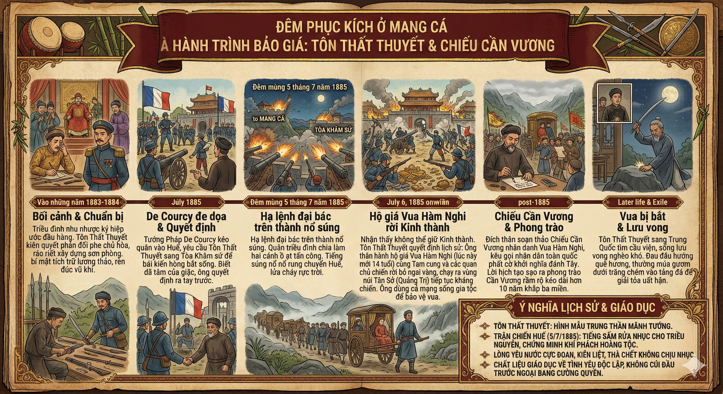 ĐÊM PHỤC KÍCH Ở MANG CÁ VÀ HÀNH TRÌNH BẢO GIÁ