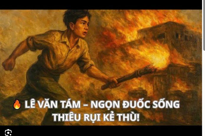 Ngọn đuốc tuổi thơ giữa thời hoa lửa -Lê Văn Tám