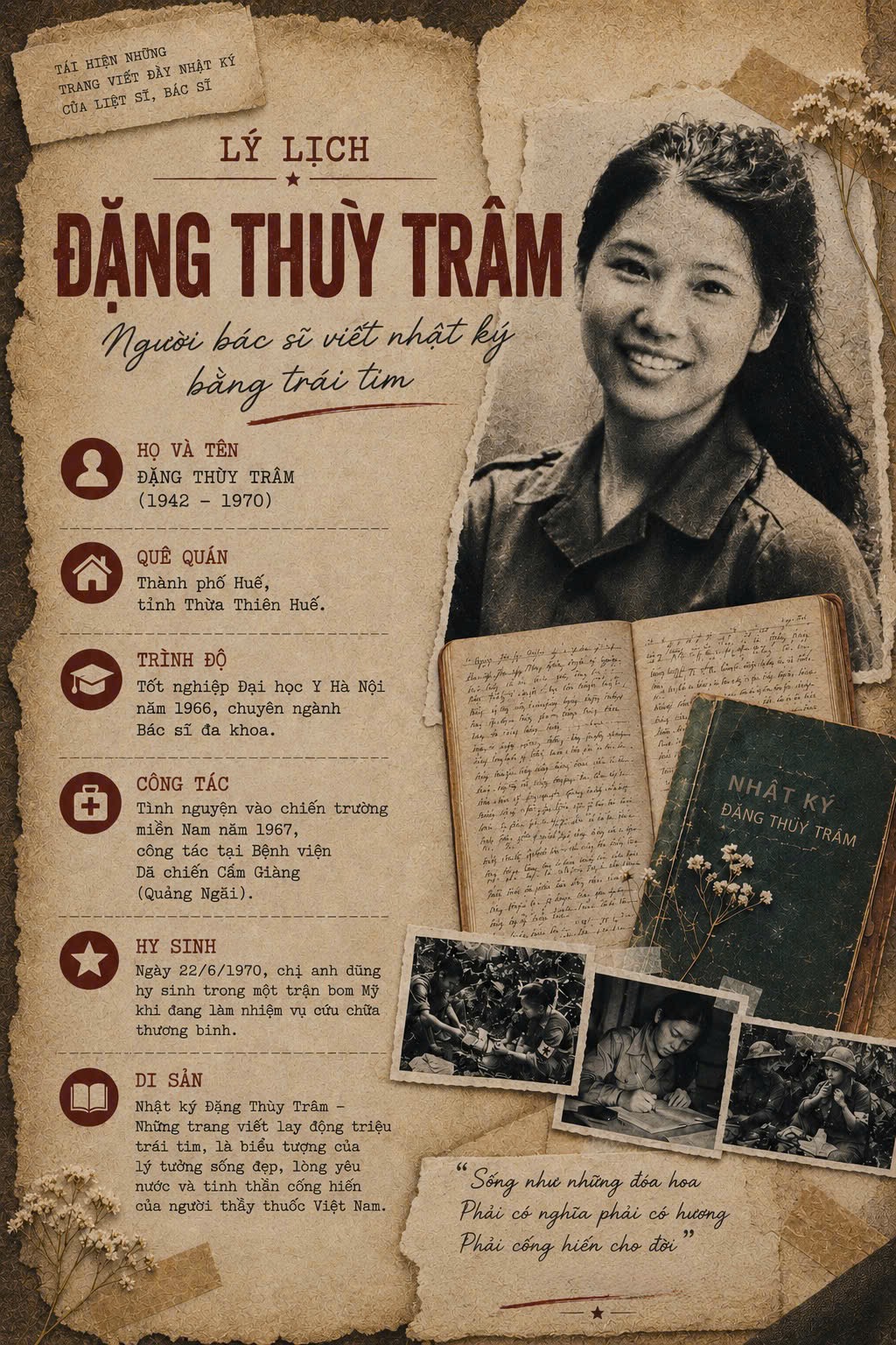 BS.ĐẶNG THUỲ TRÂM - Nhật ký thời chiến