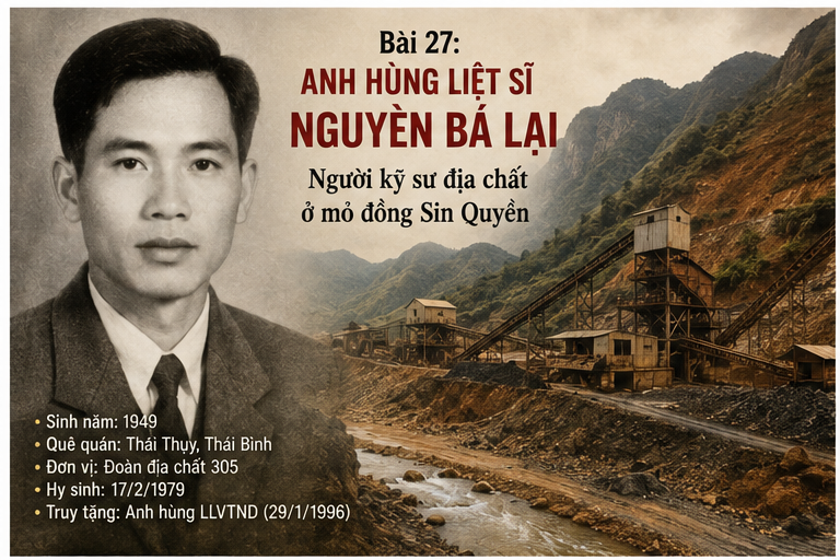 NGƯỜI KỸ SƯ ĐỊA CHẤT Ở MỎ ĐỒNG SIN QUYỀN