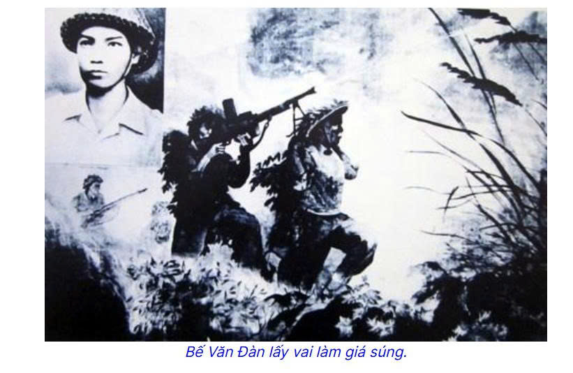 NGƯỜI ANH HÙNG LẤY THÂN LÀM GIÁ SÚNG