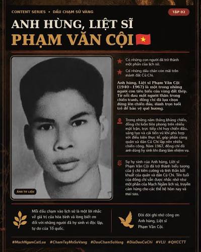 ANH HÙNG LIỆT SĨ PHẠM VĂN CỘI – NGƯỜI XÃ ĐỘI TRƯỞNG DU KÍCH CỦ CHI SUỐT ĐỜI "TÌM MỸ MÀ ĐÁNH"