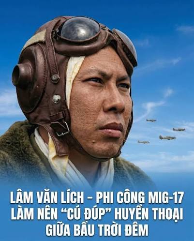 ANH HÙNG PHI CÔNG LÂM VĂN LÍCH – “HAI PHÚT XẠ KÍCH” TRÊN BẦU TRỜI ĐÊM