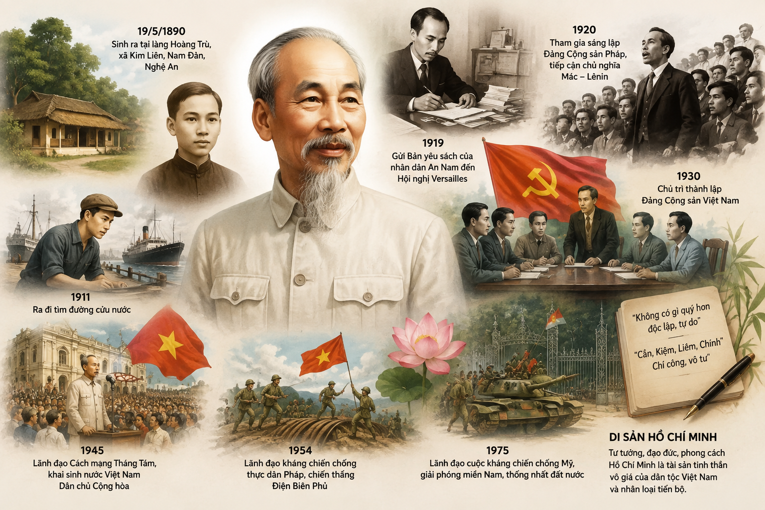 Câu chuyện về Chủ Tịch Hồ Chí Minh