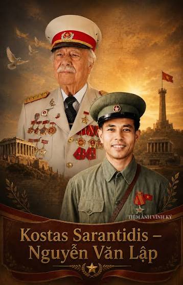 ANH HÙNG LLVTND KOSTAS SARANTIDIS – NGUYỄN VĂN LẬP