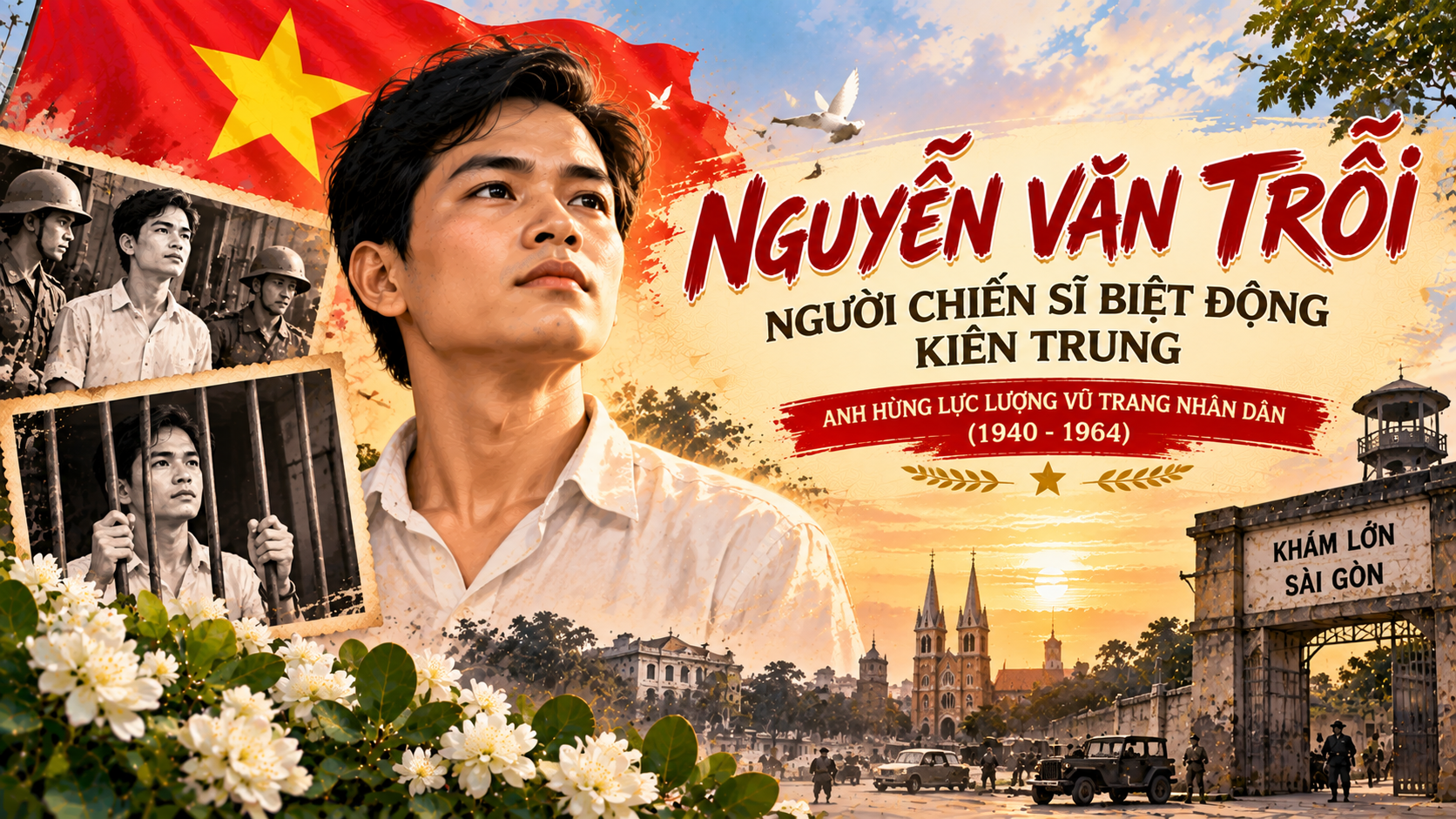 NGUYỄN VĂN TRỖI – NGƯỜI CHIẾN SĨ BIỆT ĐỘNG SÀI GÒN KIÊN TRUNG