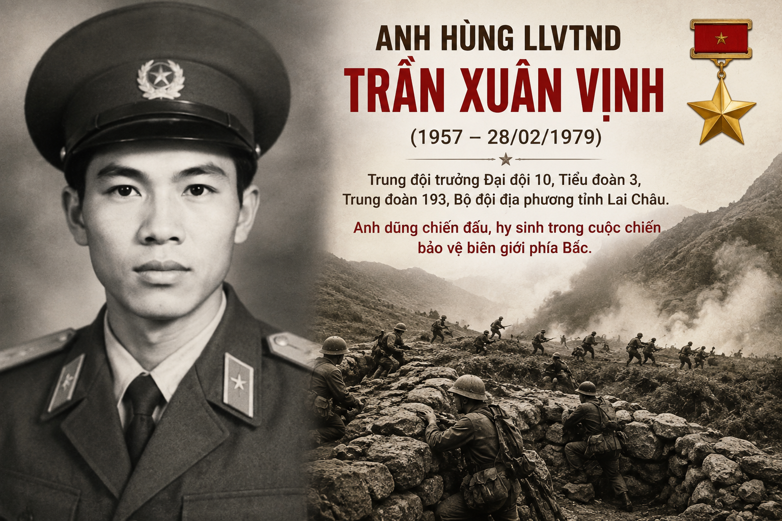 NGƯỜI TRUNG ĐỘI TRƯỞNG CHIẾN ĐẤU ĐẾN HƠI THỞ CUỐI CÙNG