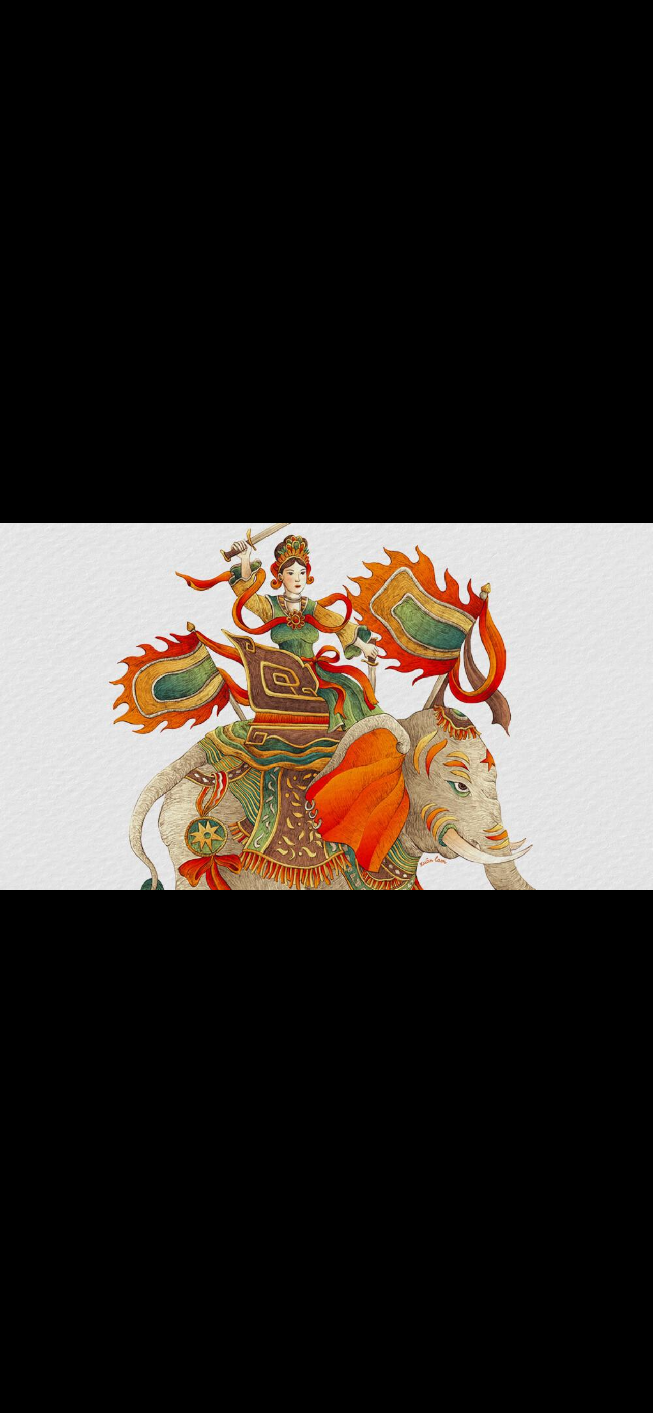 Bà Triệu – Người con gái cưỡi cơn gió mạnh, đạp luồng sóng dữ