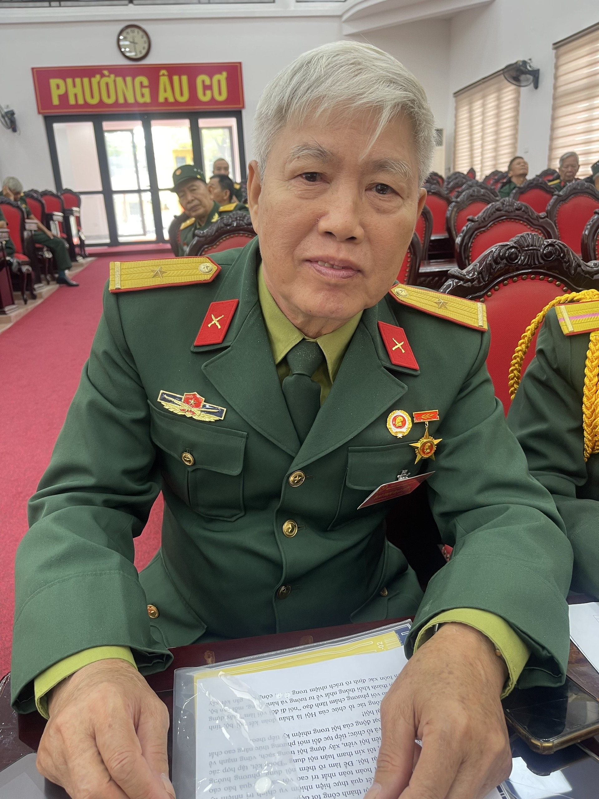 Tham gia đoàn C2D3F411 Quân khu 2