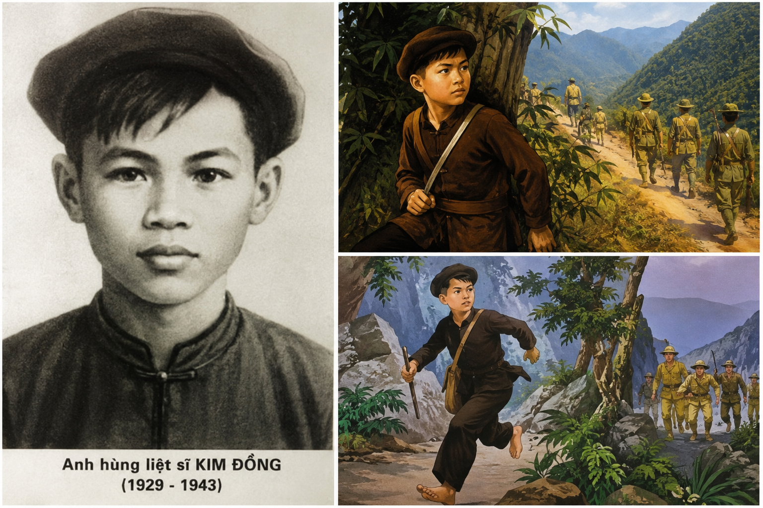 CÂU CHUYỆN THỜI HOA LỬA Ngọn lửa tuổi thơ mang tên Kim Đồng