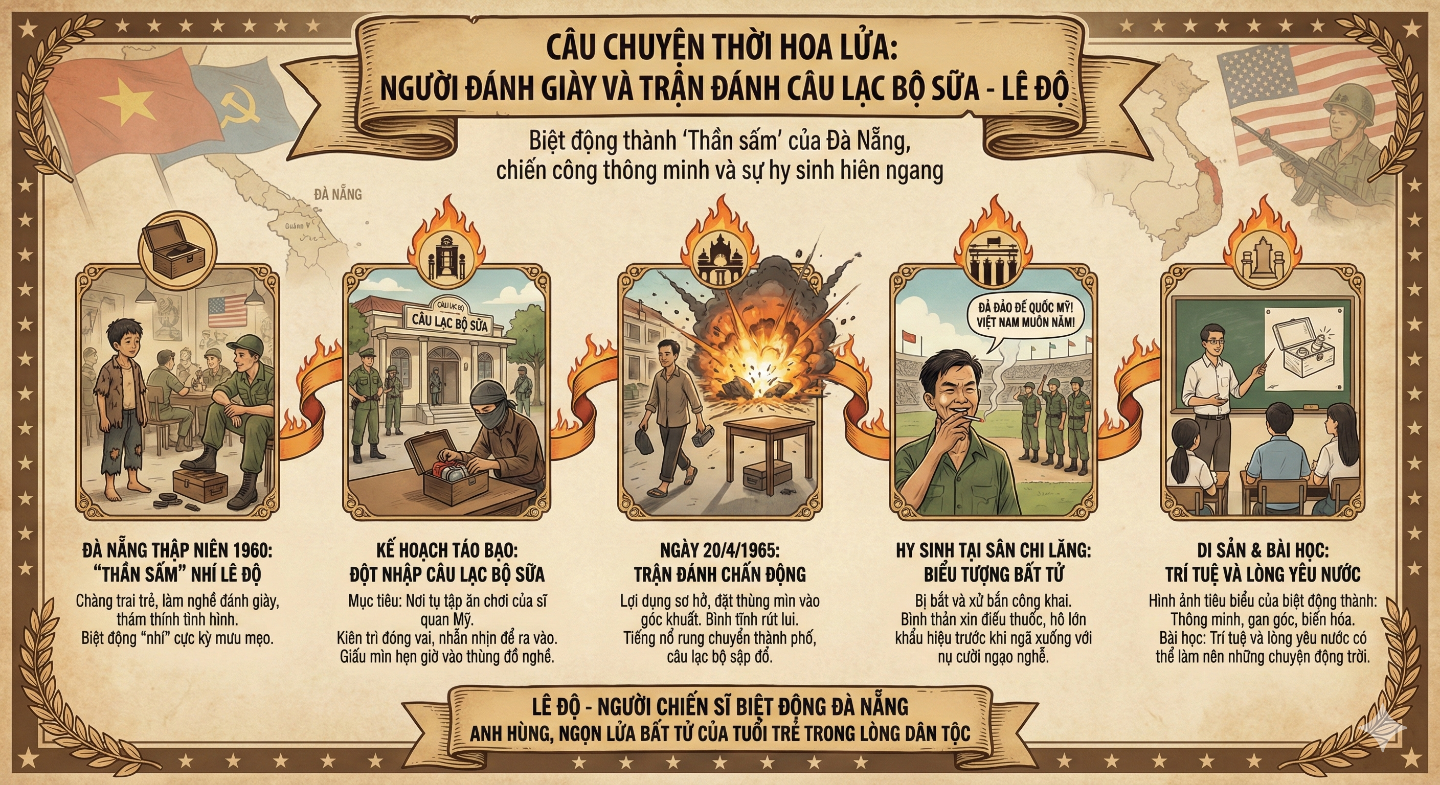 CÂU CHUYỆN THỜI HOA LỬA - ANH HÙNG LÊ ĐỘ