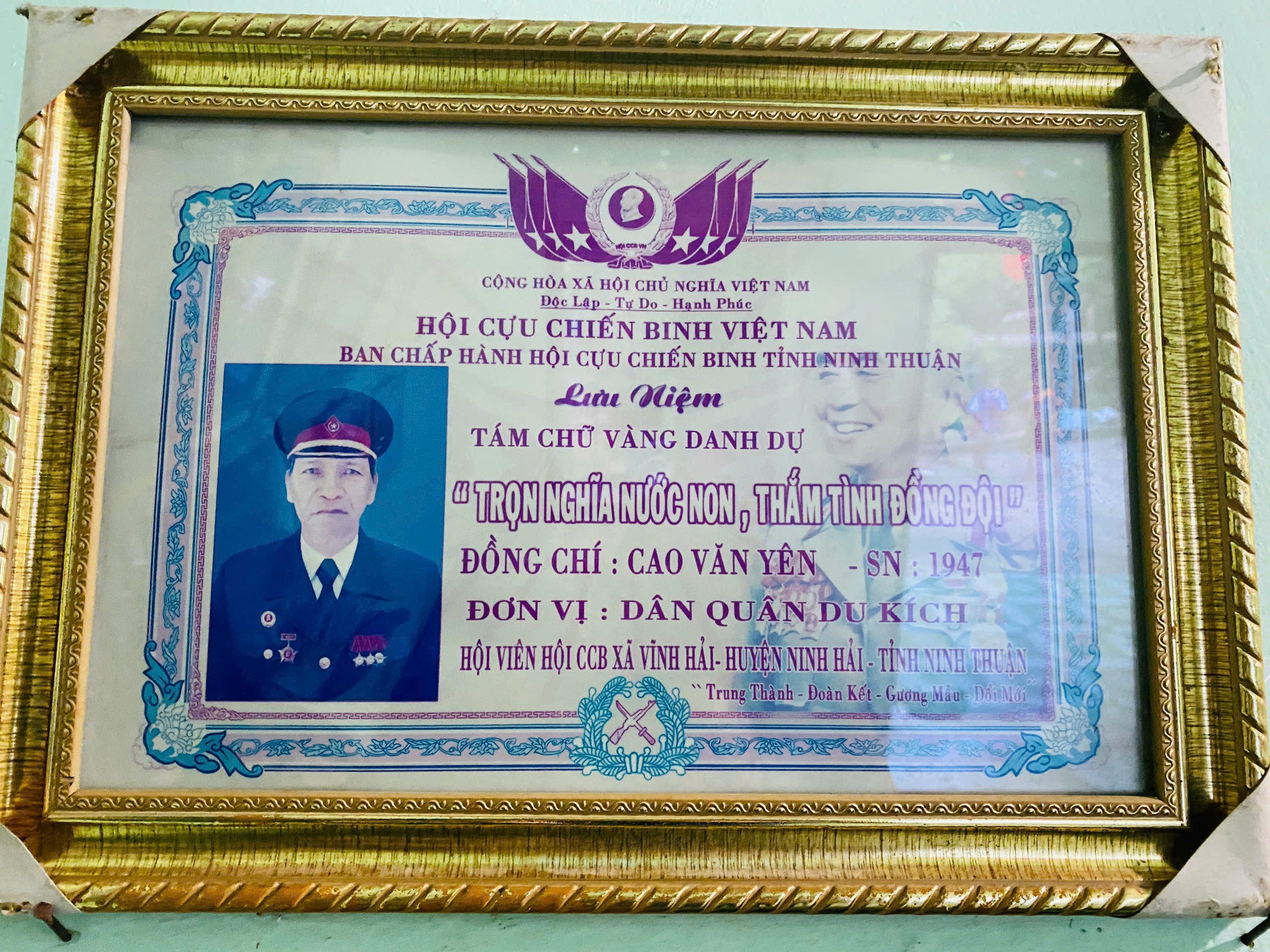 MỘT ĐỜI NGƯỜI, MỘT PHẦN KÝ ỨC QUÊ HƯƠNG