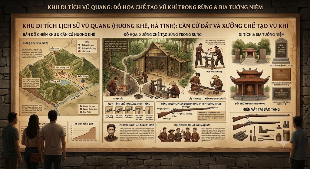 CAO THẮNG – NGƯỜI CHẾ TẠO SÚNG CHO NGHĨA QUÂN HƯƠNG KHÊ