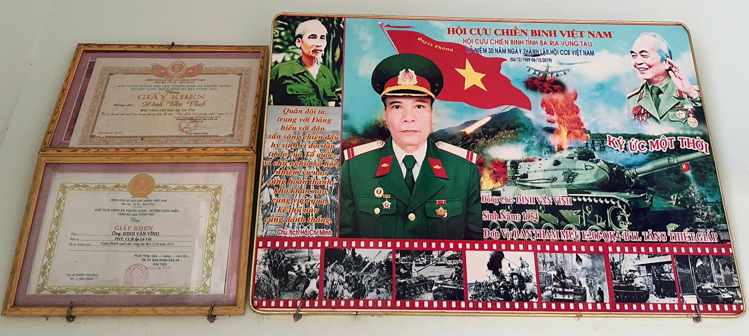 ĐINH VĂN VĨNH – MỘT ĐỜI NGƯỜI LÍNH, MỘT THỜI HOA LỬA KHÔNG QUÊN